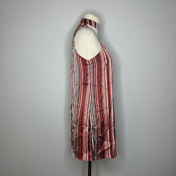 Forever 21- Multicolor Striped Dress with Choker - Picture 4 of 4